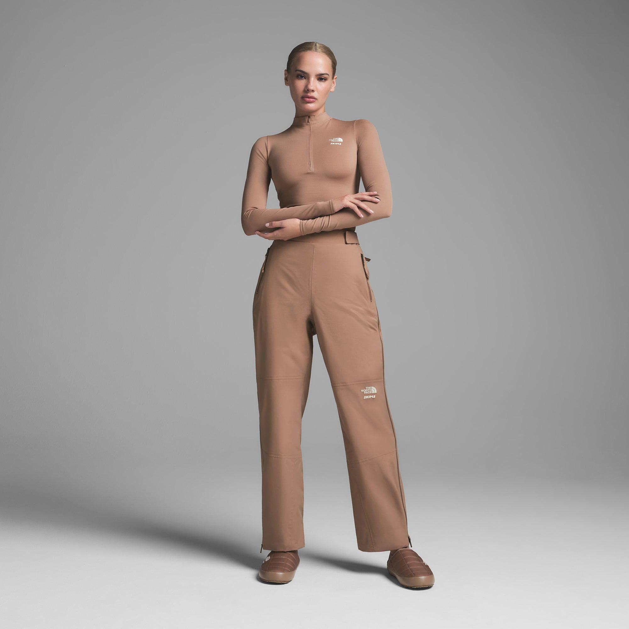 THE NORTH FACE X SKIMS WOVEN SEAM TAPED PANT | SIENNA