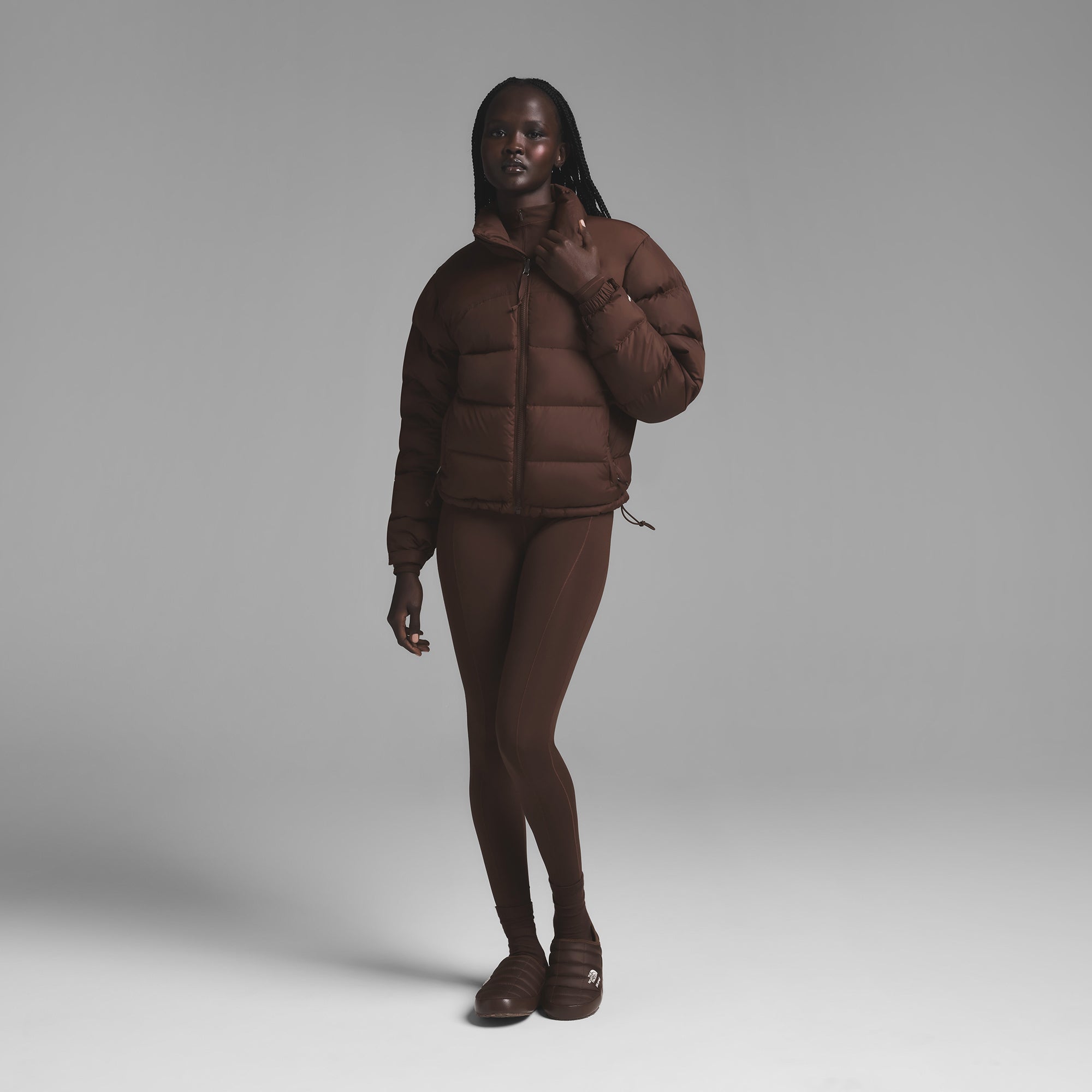 THE NORTH FACE X SKIMS THERMOBALL TRACTION MULES V | COCOA