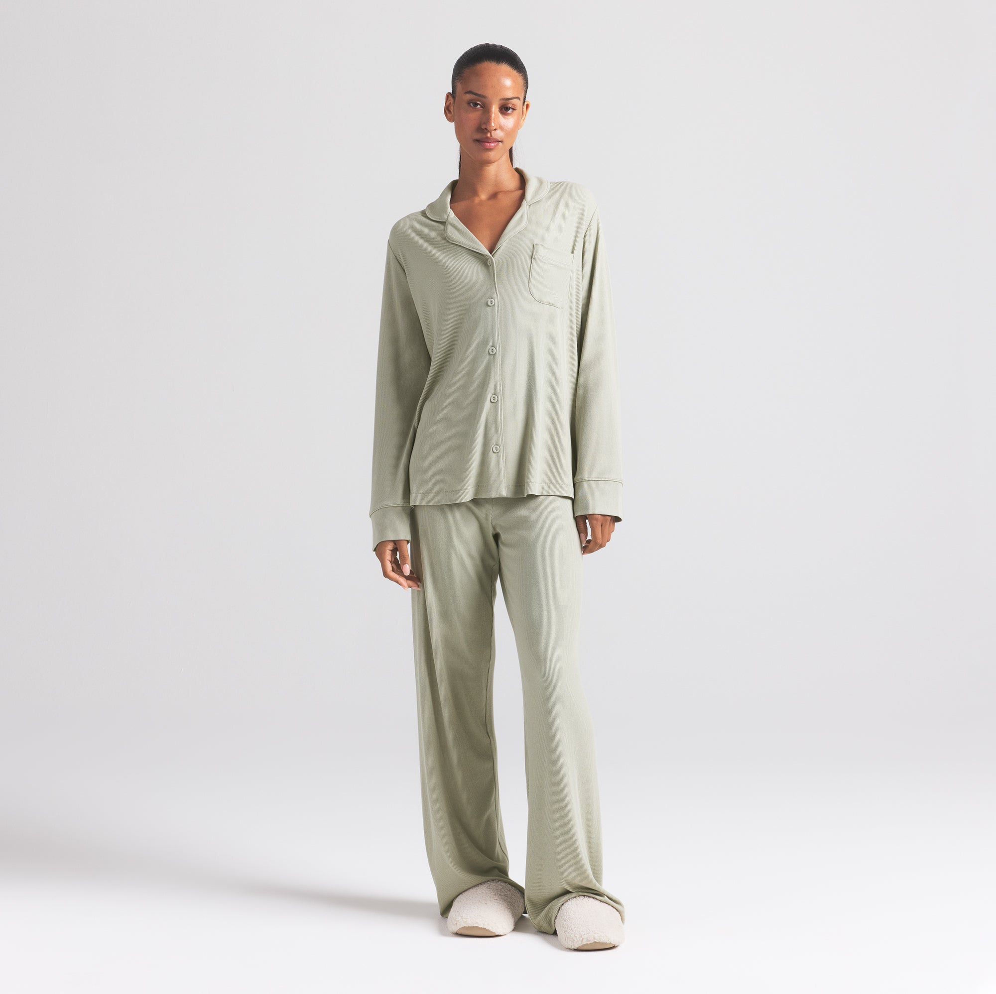 SOFT LOUNGE SLEEP SET | TALC