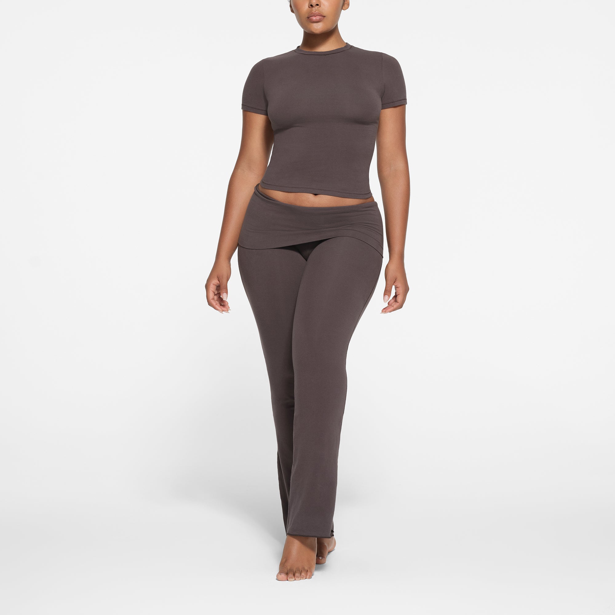 COTTON JERSEY T-SHIRT | IRON