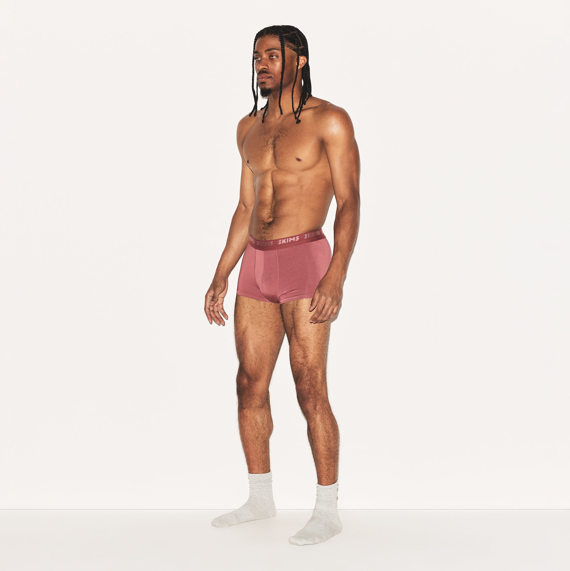 SKIMS STRETCH MENS TRUNK | CORDOVAN