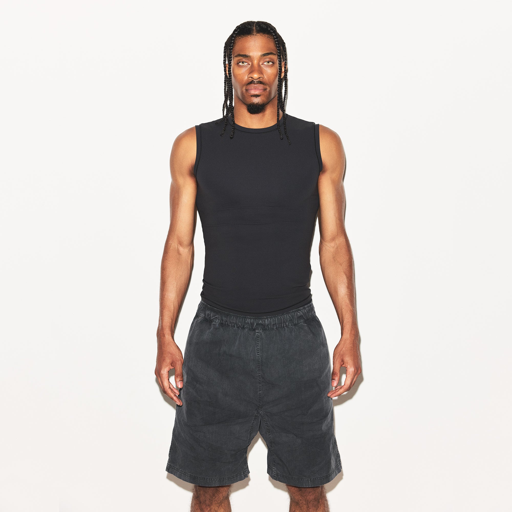 WOVEN MENS SHORT | ASH