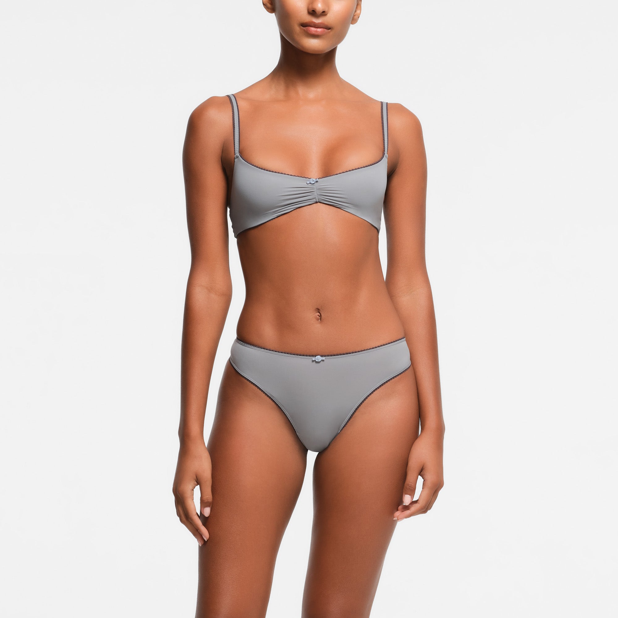 FITS EVERYBODY PICOT SKIMPY SCOOP BRALETTE | PACIFIC
