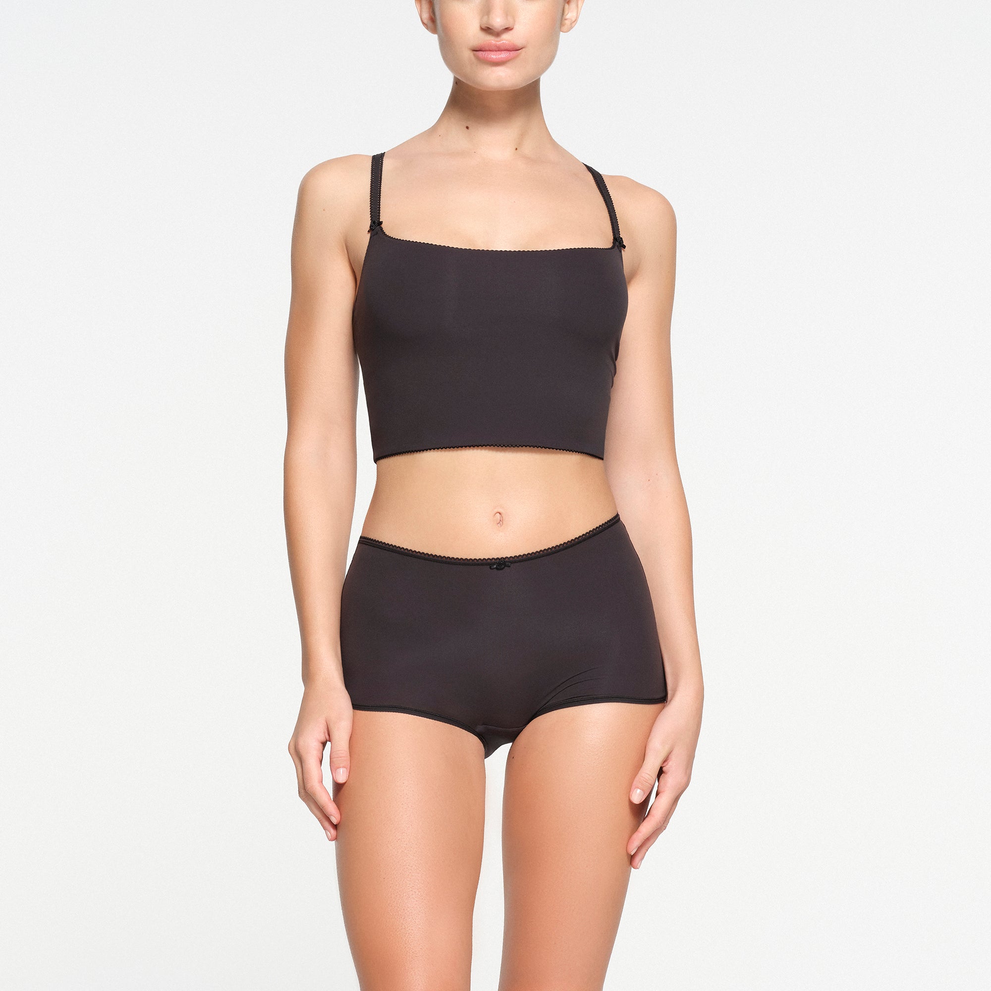 FITS EVERYBODY PICOT BOY SHORT | ONYX